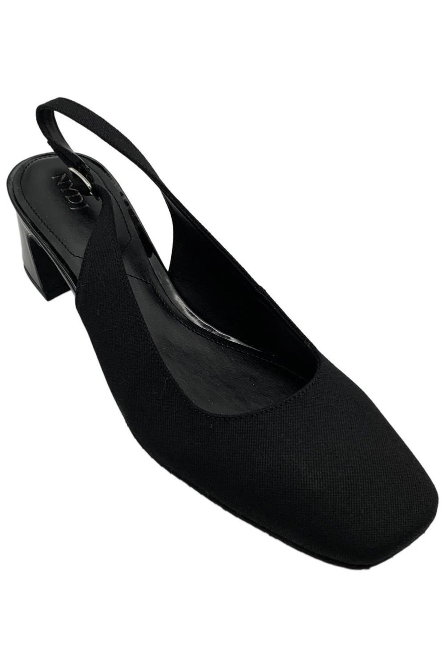 NYDJ Women's Faelynn Slingback Heels Black - Medium